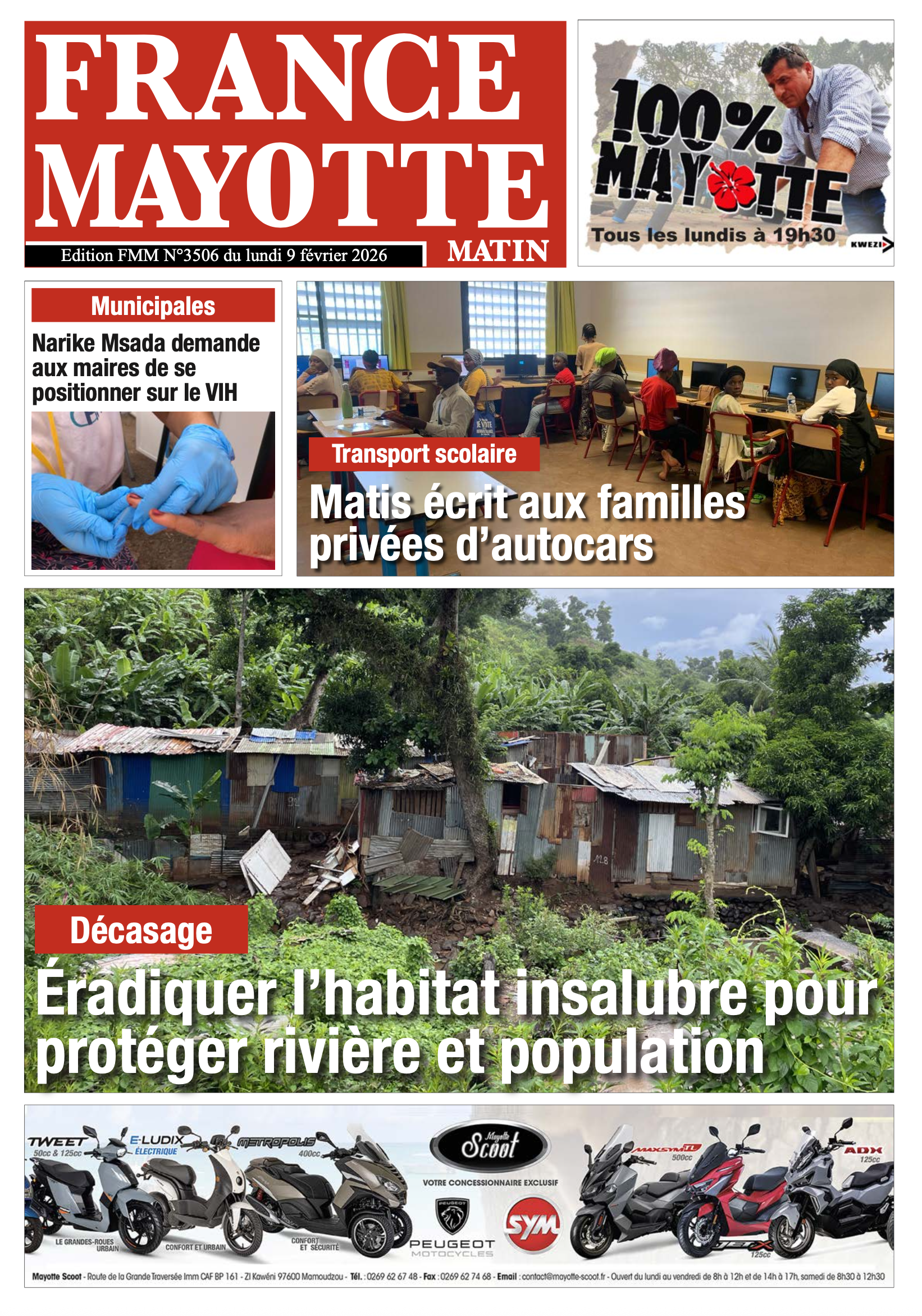 Votre France Mayotte Matin vient de paraître