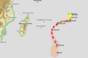 Cyclone Horacio février 2026, océan Indien sud-ouest,