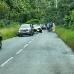 Accident sans blessé au virage de Miréréni