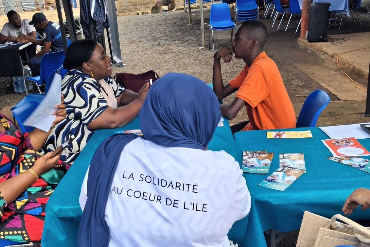 À Miréréni, l’association Msanda Mayotte mobilisée pour rapprocher les dispositifs sociaux des habitants