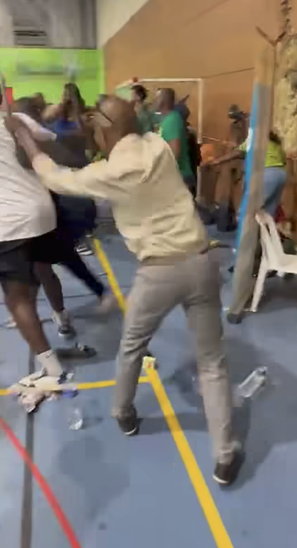 La finale de la coupe de basket interrompue après des débordements