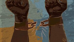 Participants en tenue blanche lors d’une marche de la mémoire à Mtsamboro pour commémorer l’abolition de l’esclavage, dans le cadre d’un événement culturel organisé par l’Office de tourisme du Grand Nord.