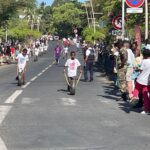 La course de pneus communale de Mamoudzou se déroule...