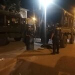 Accident de poids lourds : route bloquée à Koungou