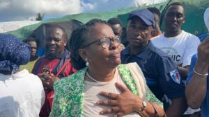 Camp migrants Mayotte