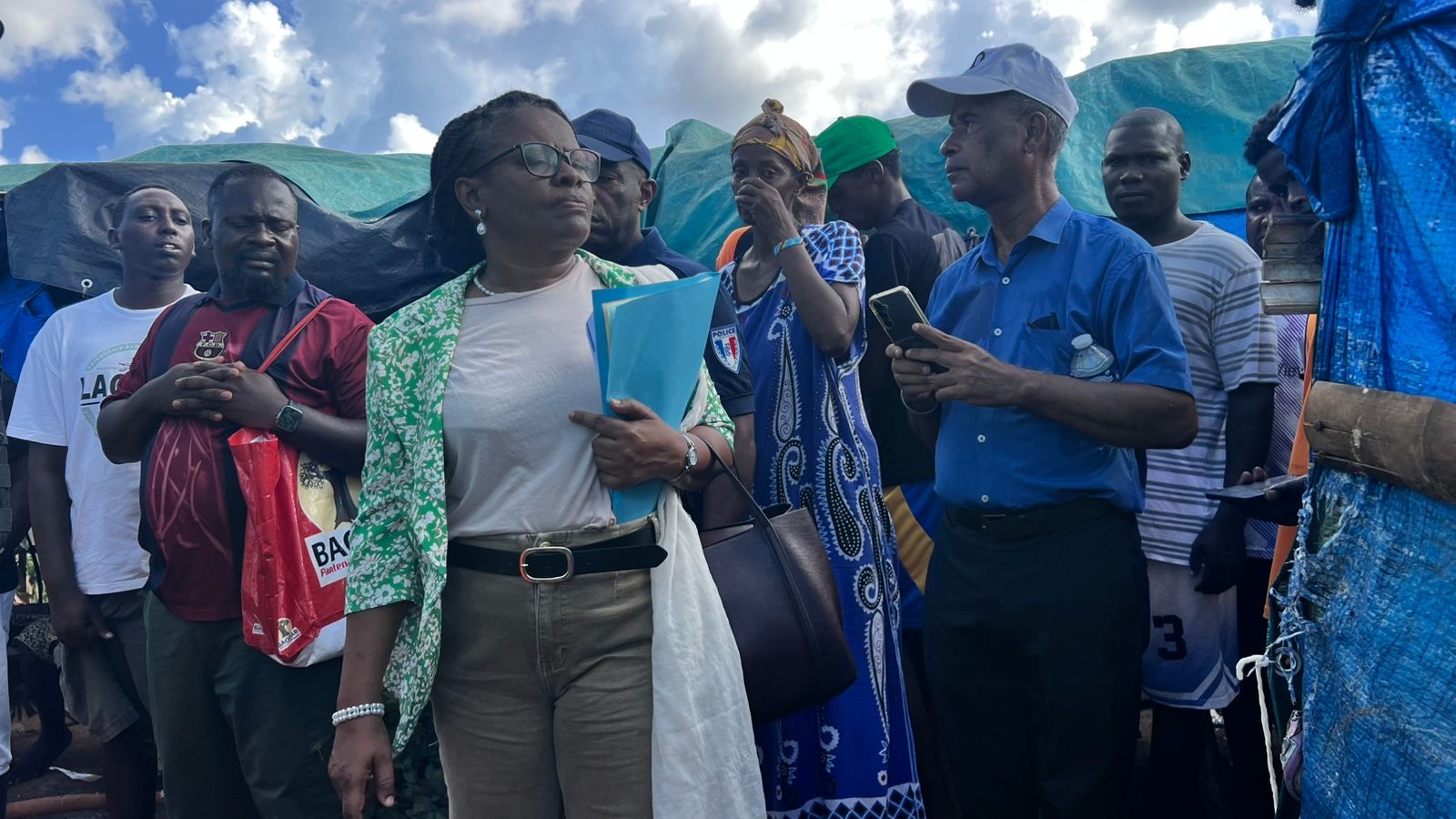 Anchya Bamana appelle les élus de l’île à l’unité face au camp de Tsoundzou