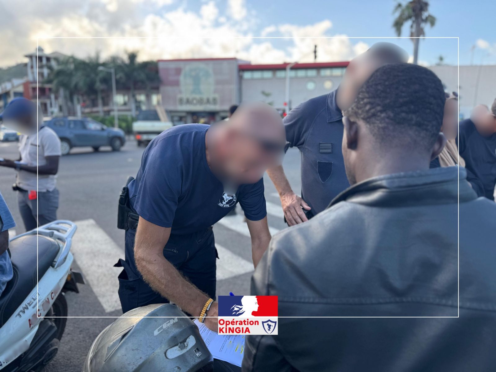 Soirée de contrôles routiers intensifs à Mamoudzou