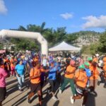 Sport et fête à l’occasion du Trail du Caméléon...