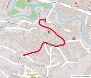 Fermeture temporaire d’une rue à Bonovo à Mamoudzou pour travaux de voirie et réseaux jusqu’au 17 mai.
