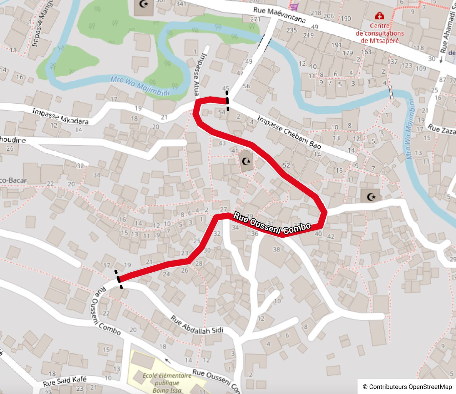 Travaux : rue fermée à Bonovo jusqu’au 17 mai