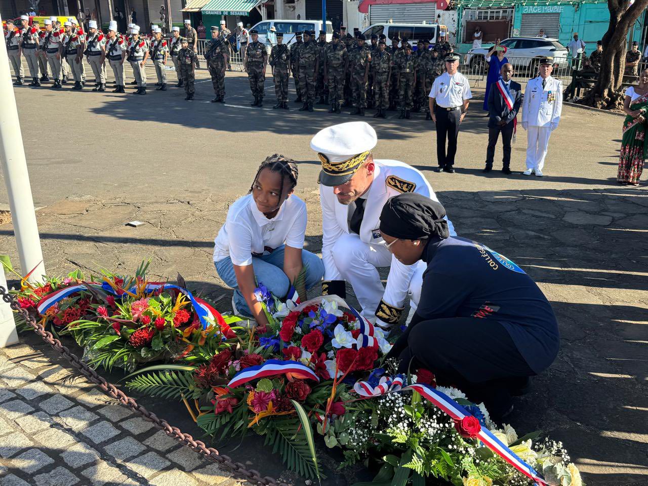 Mamoudzou rend hommage aux héros du 8 mai