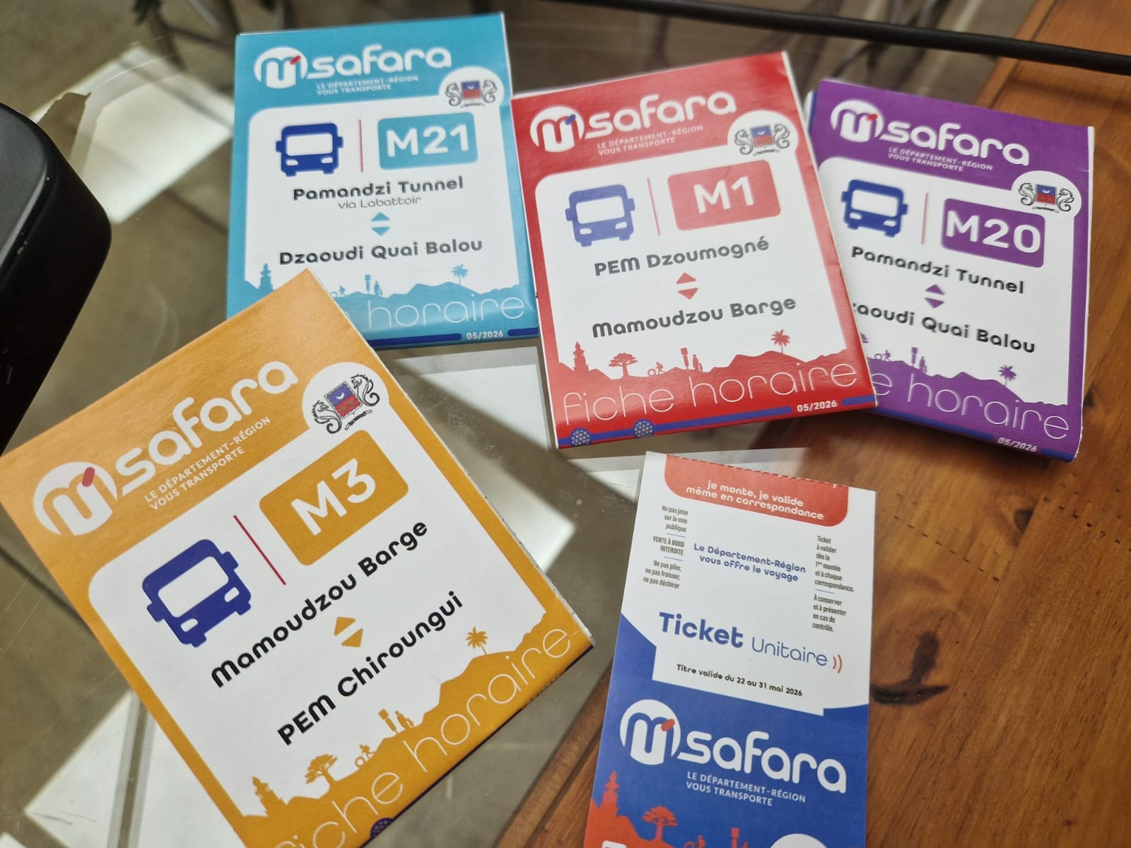 Les bus M’safara du Département-Région de Mayotte sont partis