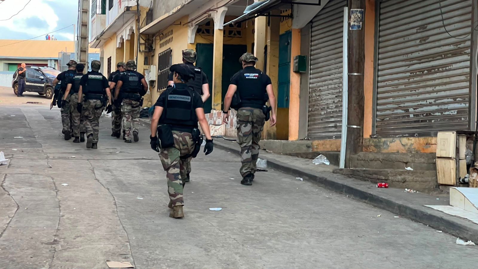 Importante opération de gendarmerie à Majicavo (video)