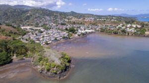 Véhicule contrôlé par les forces de l’ordre dans le cadre d’une affaire de conduite en état d’ivresse impliquant un élu de Koungou à Mayotte.