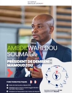 Accueil 17 Ambdilwahedou Soumaïla, maire de Mamoudzou et président de la CADEMA, distingué lors d’une reconnaissance nationale des élus locaux