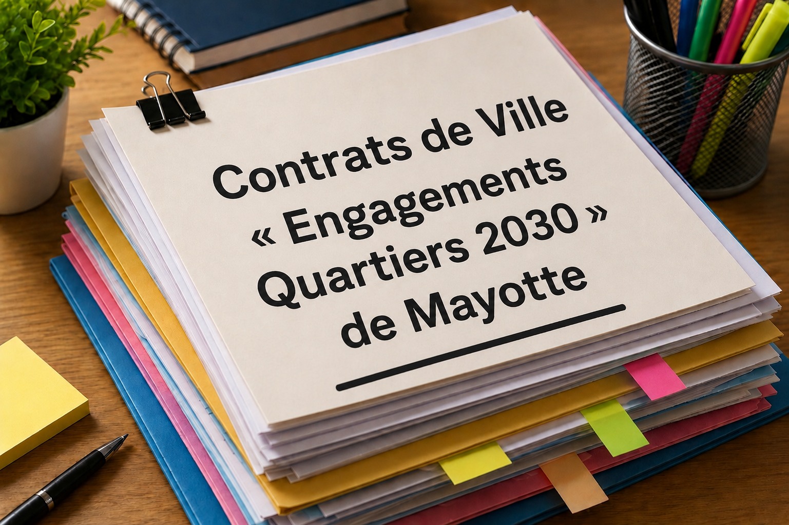 Les 16 nouveaux contrats quartiers prioritaires fixeront jusqu’en 2030 les priorités dans toutes les communes