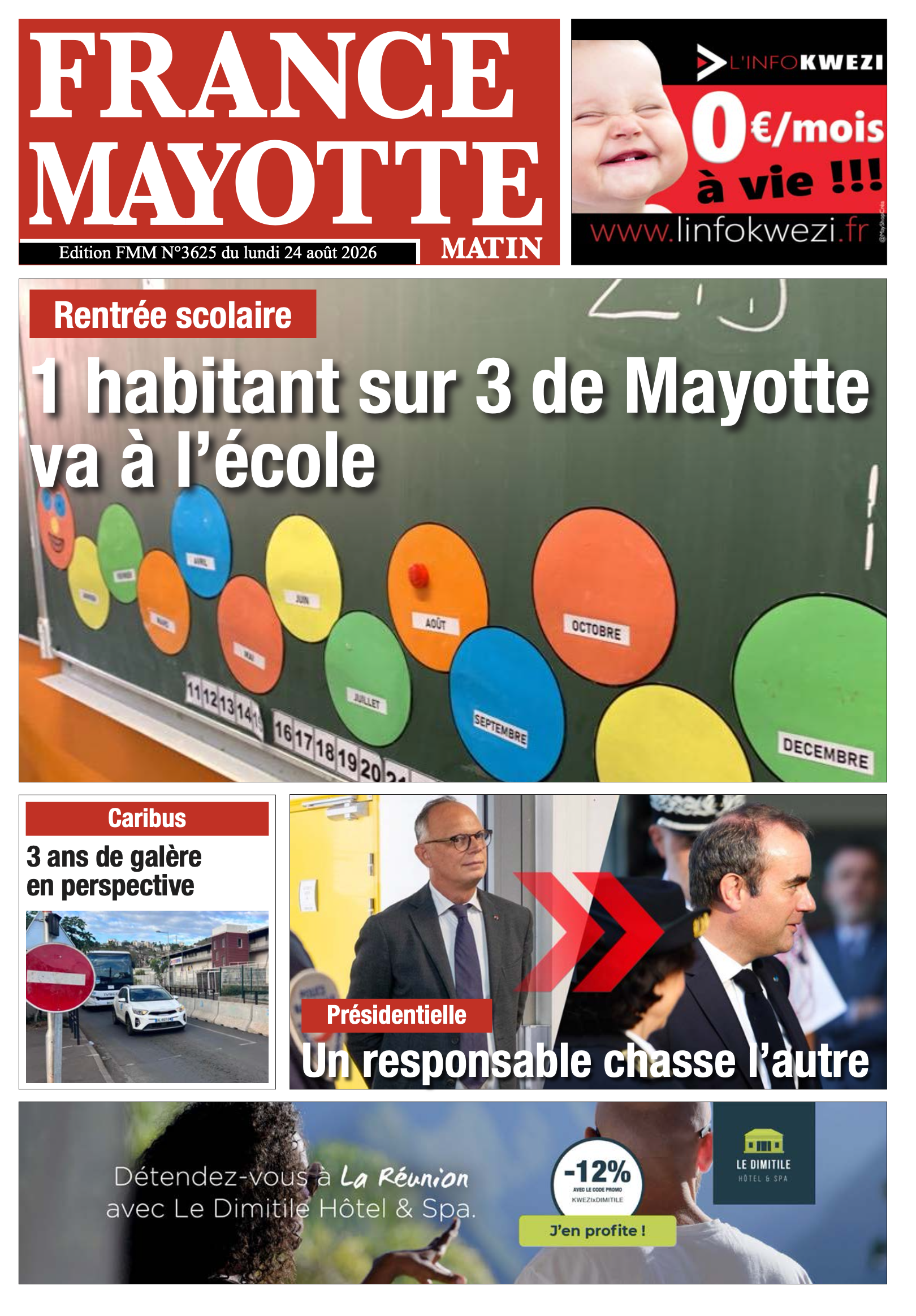 Votre FMM du 24 aout vient de paraître