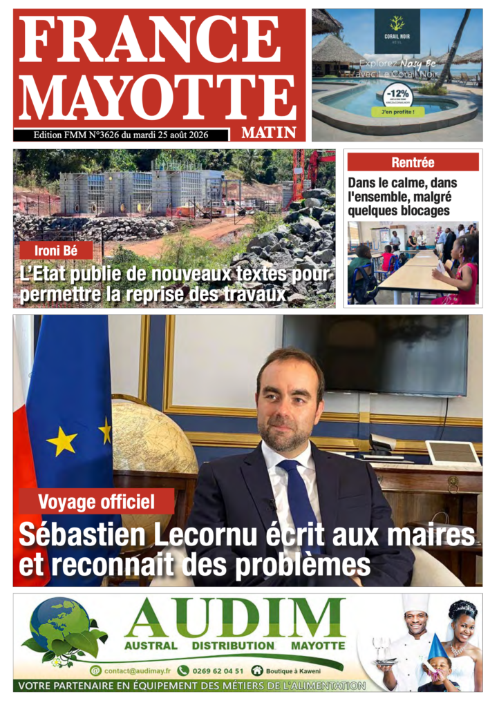 Votre France Mayotte Matin vient de paraître 1 Capture decran 2026 08 25 a 03.44.39