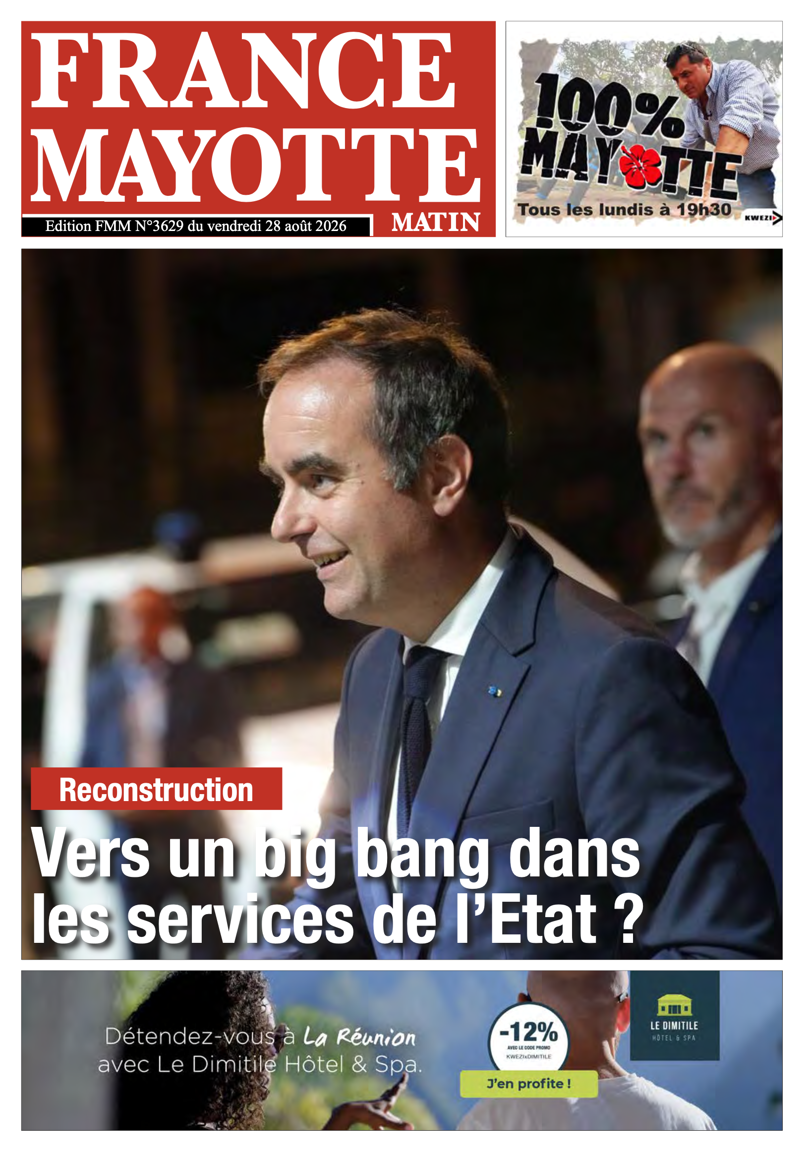 Votre France Mayotte Matin vient de paraître
