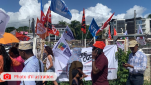 Mobilisation syndicale à Mayotte lors de la visite du Premier ministre les 26 et 27 août 2026