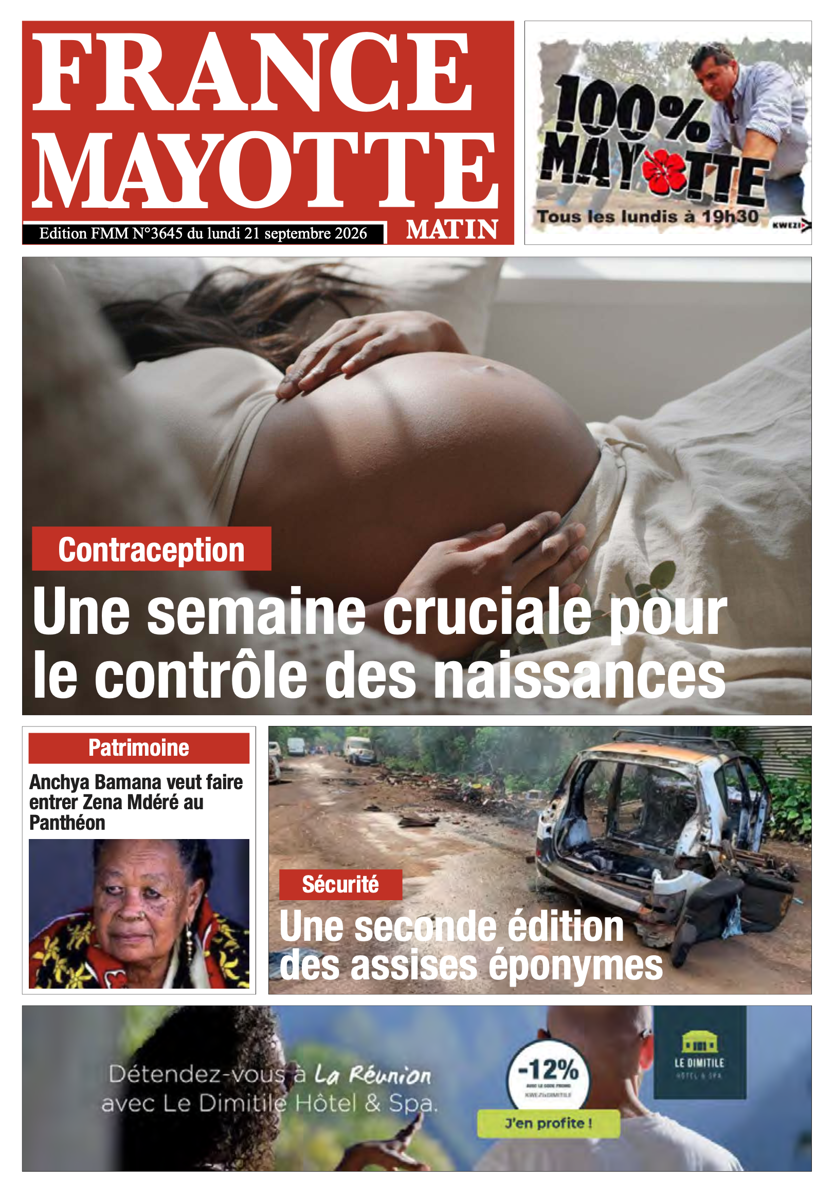 Votre France Mayotte Matin vient de paraître
