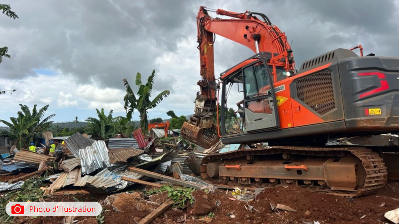 Un arrêté préfectoral ordonne la démolition d’une construction illicite sur une parcelle de La Vigie