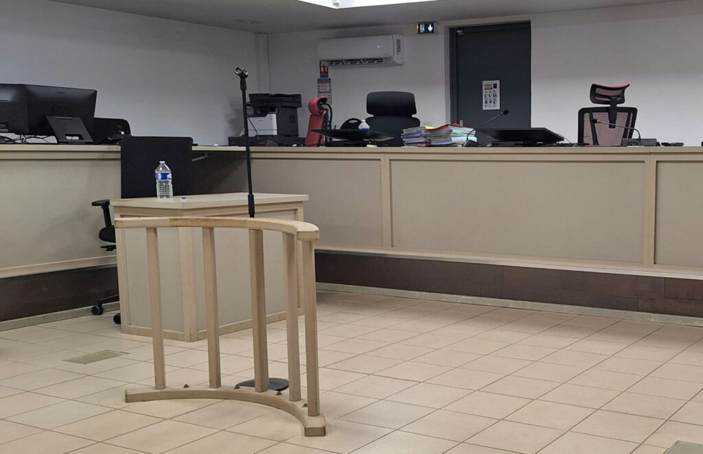 Audience au tribunal correctionnel de Mayotte