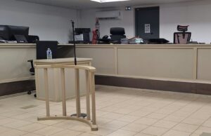 Audience au tribunal correctionnel de Mayotte
