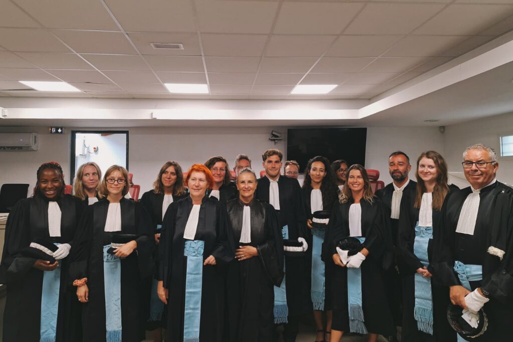 Installation de sept nouveaux magistrats au tribunal judiciaire de Mamoudzou à Mayotte