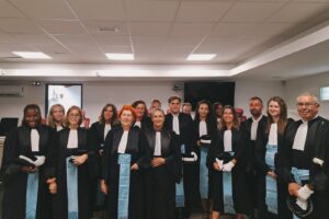 Installation de sept nouveaux magistrats au tribunal judiciaire de Mamoudzou à Mayotte