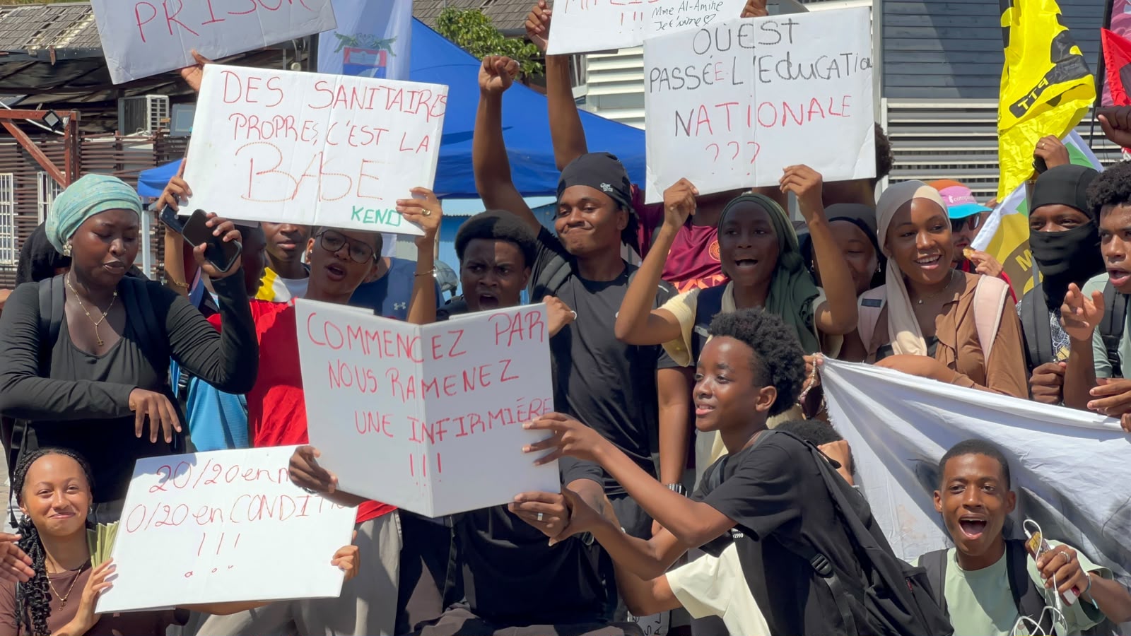 Au lycée Younoussa-Bamana les élèves maintiennent la pression et annoncent de nouvelles actions