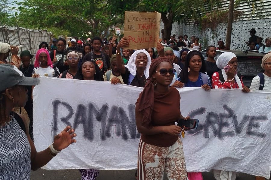 Deux interpellations en marge de la mobilisation au lycée Younoussa-Bamana
