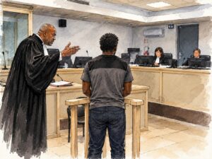 Accueil 11 Tribunal de Mamoudzou condamnant un témoin du tabassage d’un homme retrouvé mort sur la plage de Sohoa à Chiconi